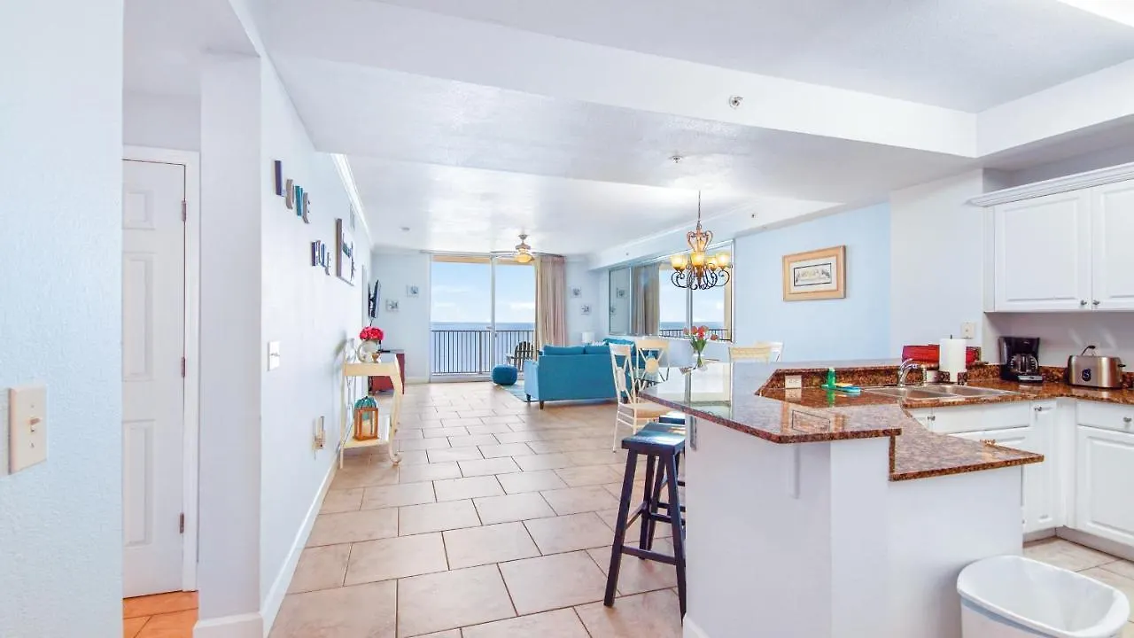 Beachfront Spacious Renovated Condo - Pools, Hot Hub, Spa - Walk To Pier Park In Pcb 파나마 시티