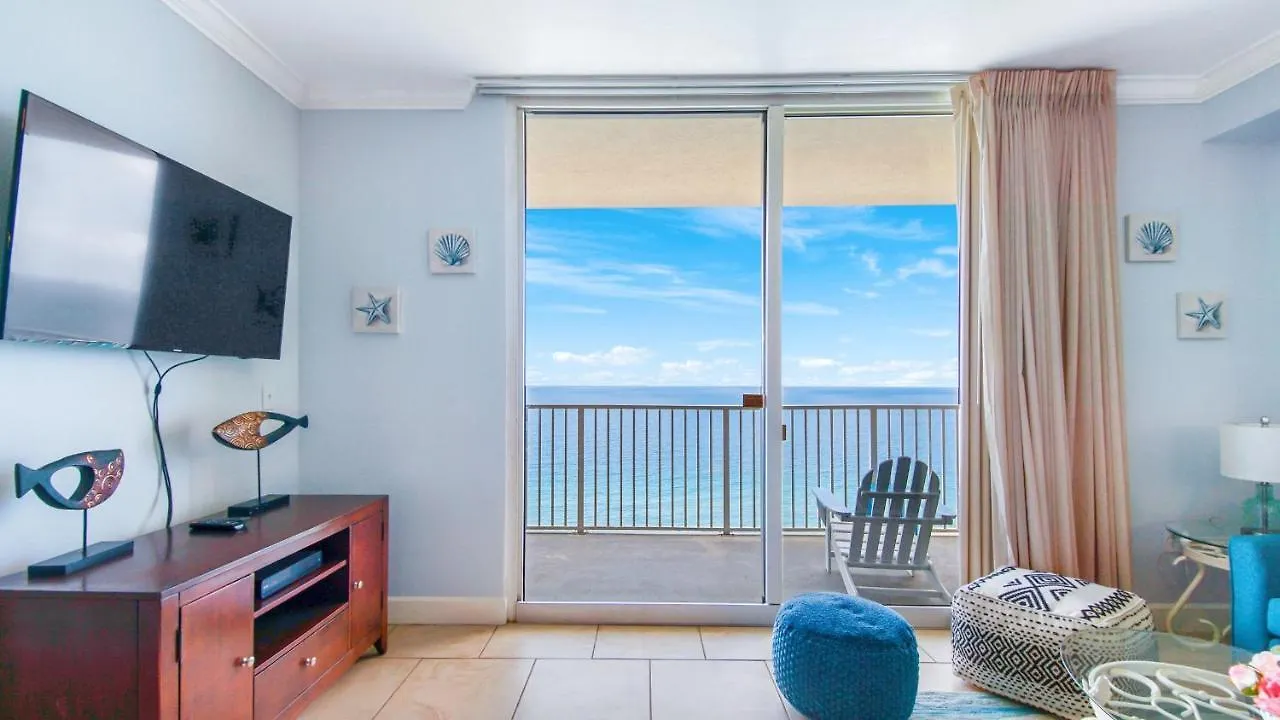 Beachfront Spacious Renovated Condo - Pools, Hot Hub, Spa - Walk To Pier Park In Pcb Panama City Beach 0*,  ABD