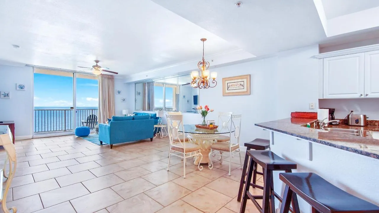 Beachfront Spacious Renovated Condo - Pools, Hot Hub, Spa - Walk To Pier Park In Pcb Panama City Beach Apart Otel